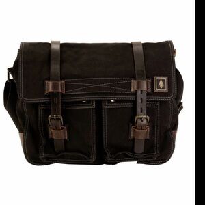 Damndog Haversack Navy Blue & Brown Men's Messenger Bag/STILL IN ORIGINAL PACK.